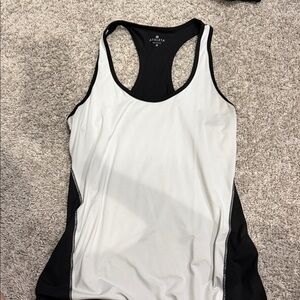 Athleta Women's Monochrome Racerback Tank Top Size Medium